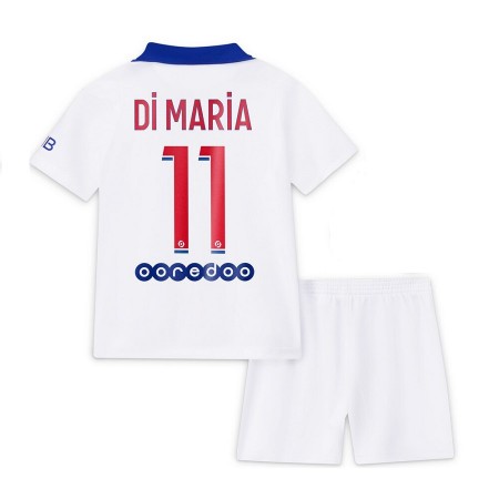 Fußballtrikots Paris Saint-Germain Di Maria 11 Kinder 2020-2021 Kurzarm Auswärts-trikot kaufen